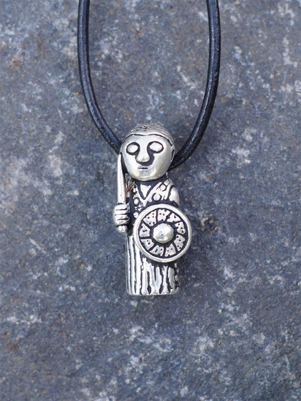 Amulet Hårby Valkyrie silver-plated 3