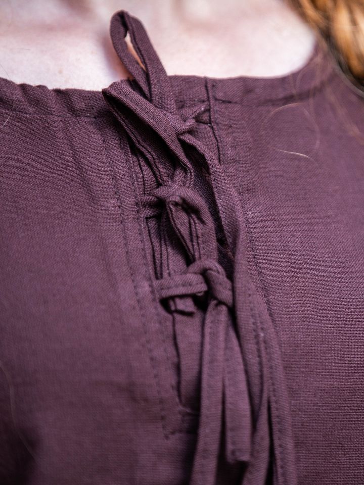 Blouse with long sleeves brown XXXL 3