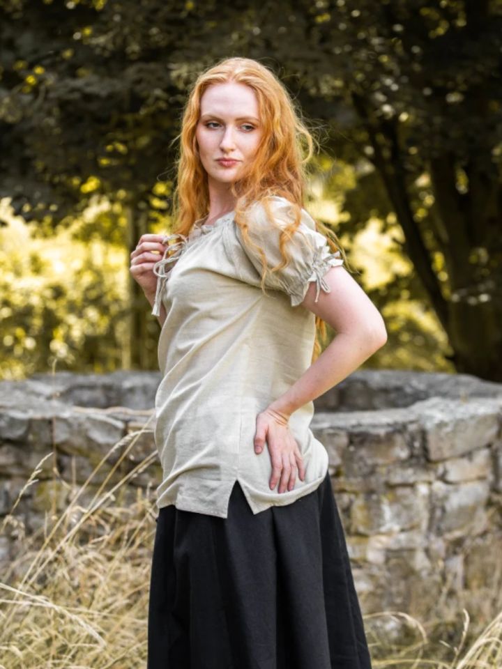 Short-sleeved blouse Otilia hemp S 3