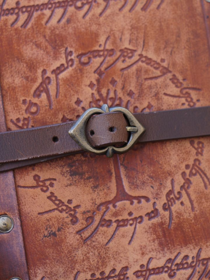 Leather journal tree with buckle closure 3