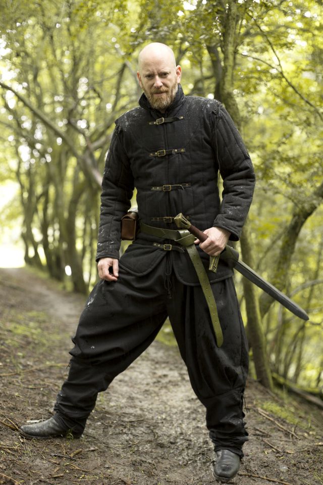 Gambeson Warrior for LARP black 3