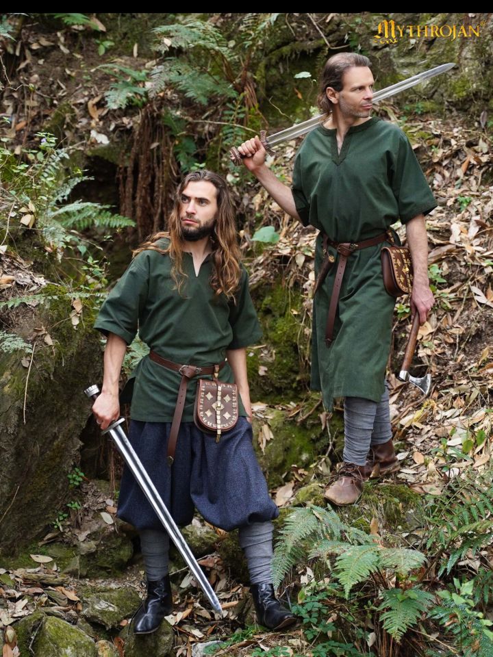 Viking tunic Harald green 3