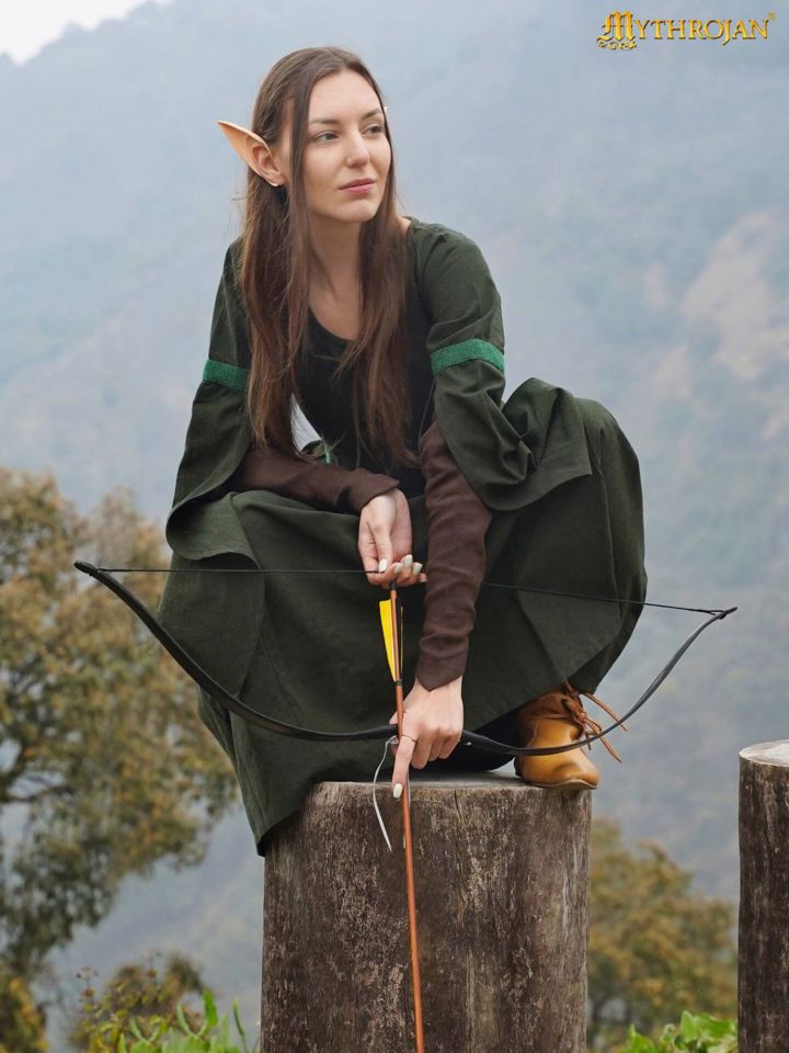Elven dress green 3