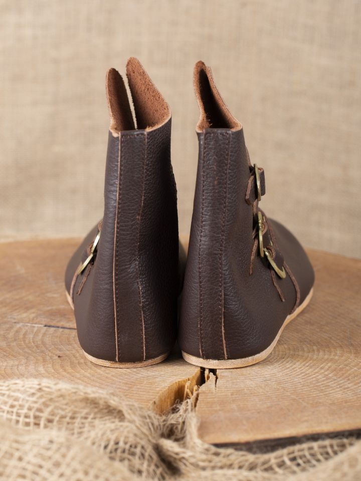 Medieval shoe Ullrich dark brown 3
