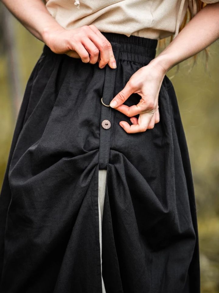 Medieval skirt Elise black-nature XXL/XXXL 3