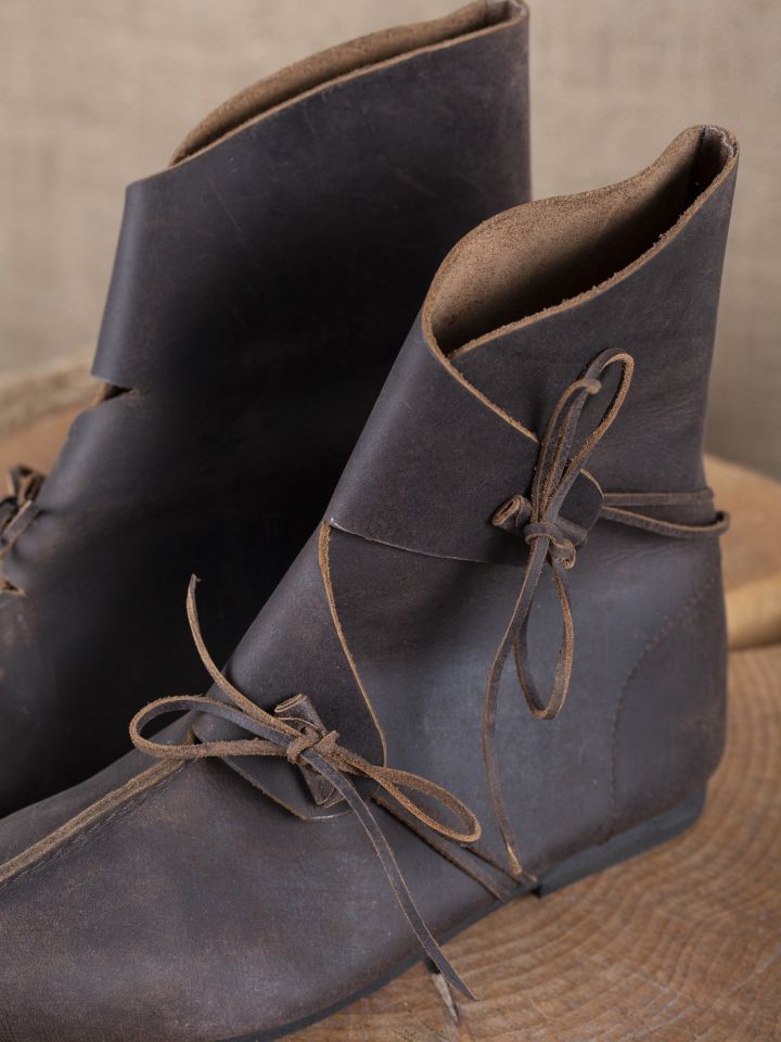 Viking boots Haithabu dark brown 2