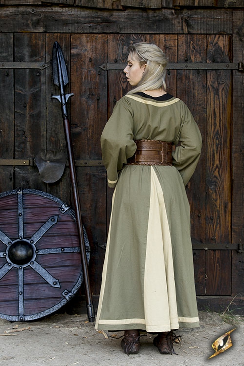 Dress Astrid olive-sand L/XL 3