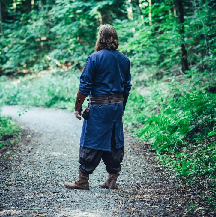 Long tunic blue 3
