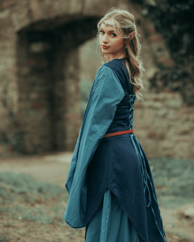 Galatea dress blue 3