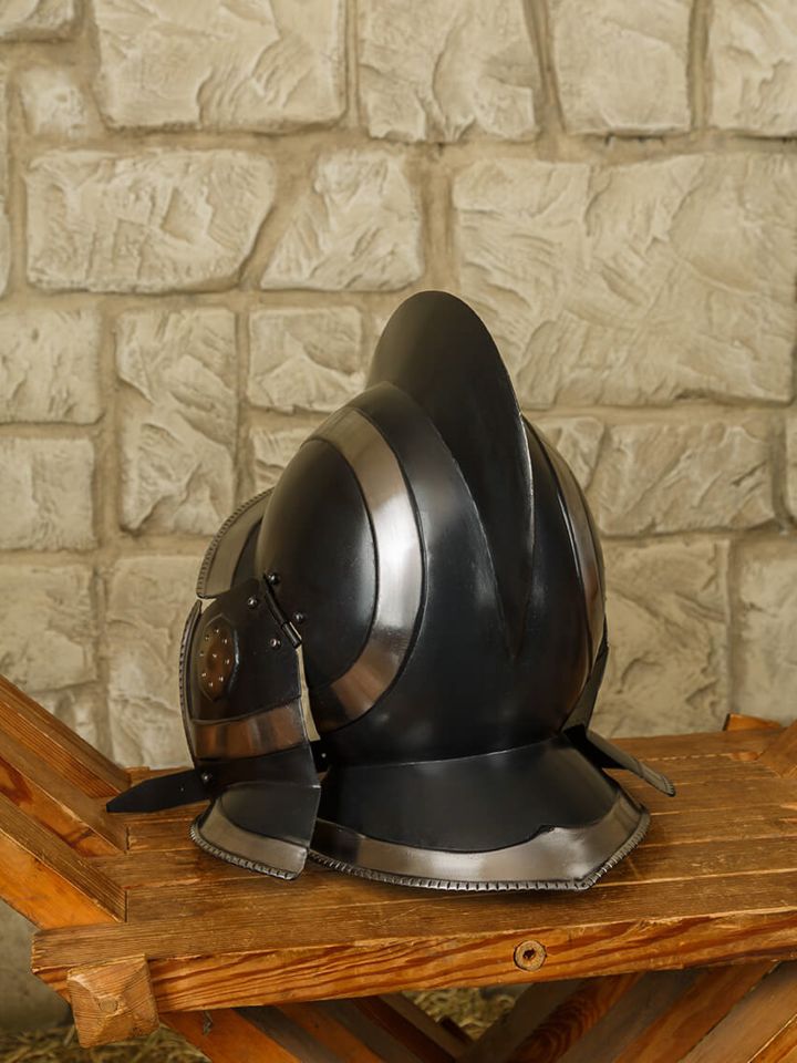 Helmet Kaspar burnished 3