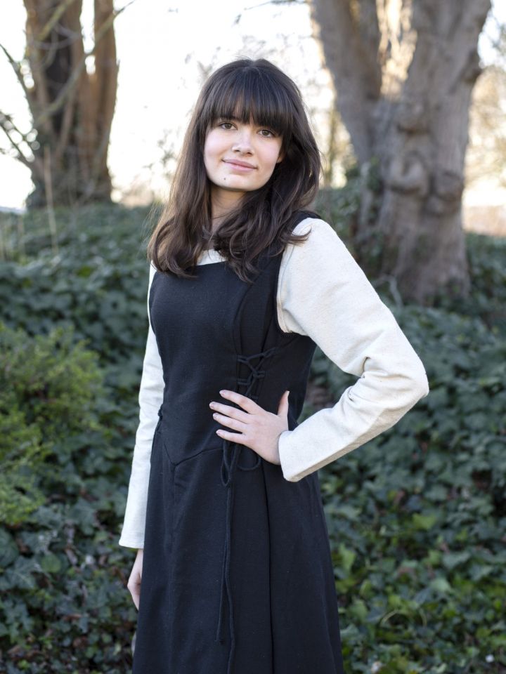 Sleeveless strap dress Uma black XL 3