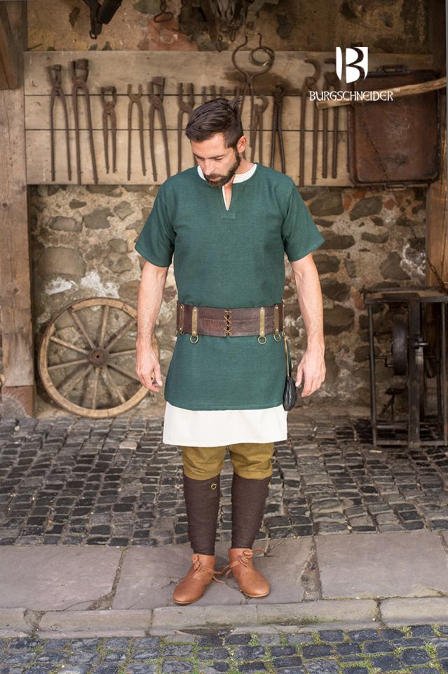 Short sleeve tunic Aegir green XXL 3