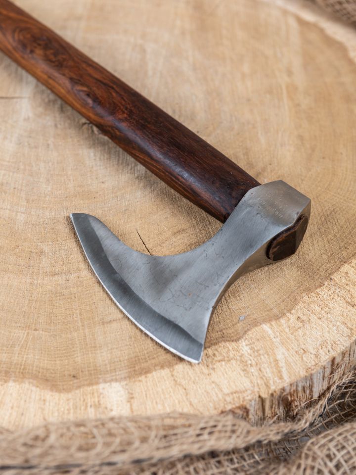 Viking axe Ivar silver colored 3