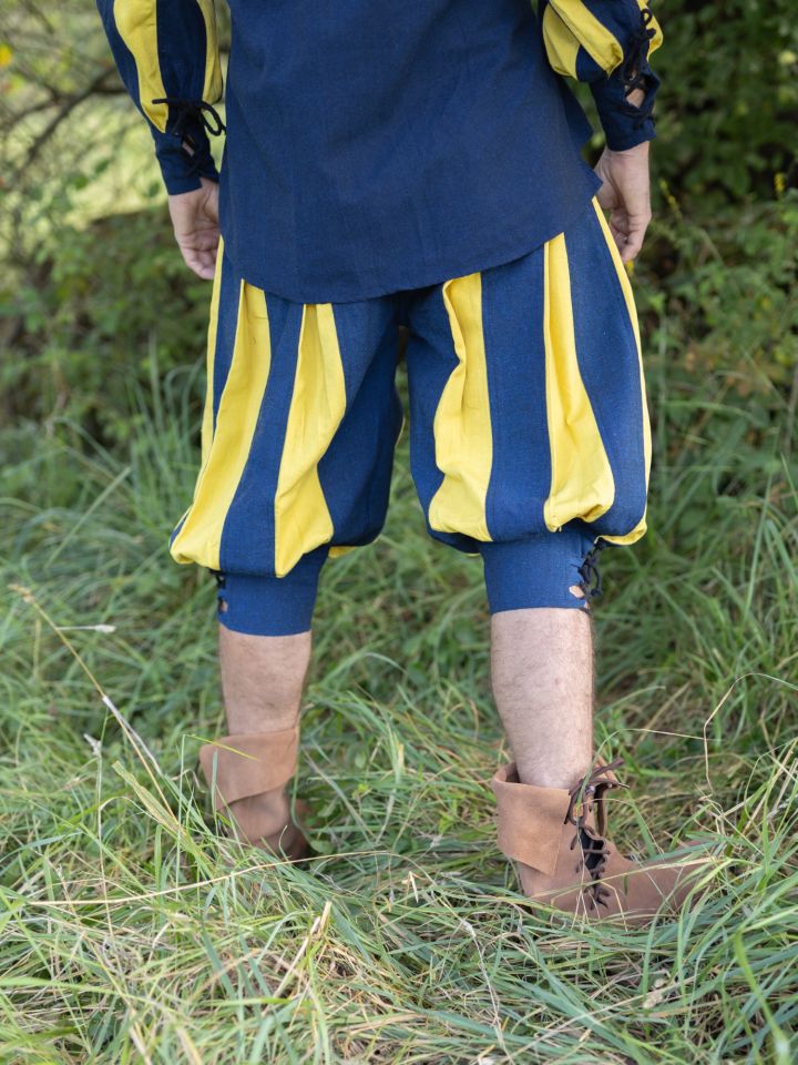 Landsknecht trousers Morold blue-yellow S/M 3