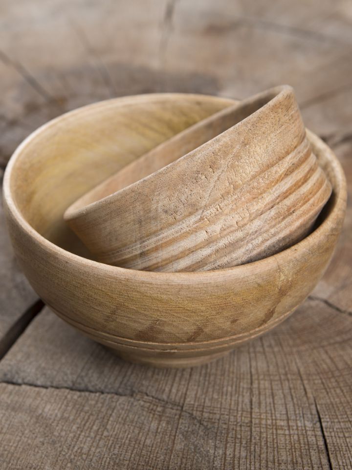 Wooden bowl 15 cm 3