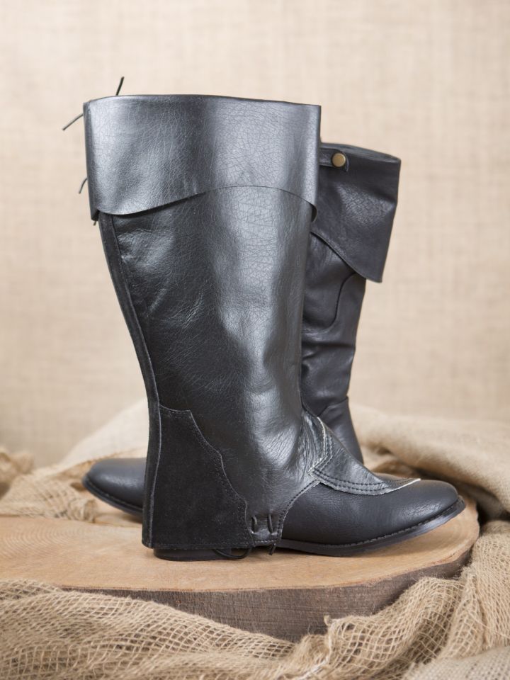 Gaiters with cuff black 3
