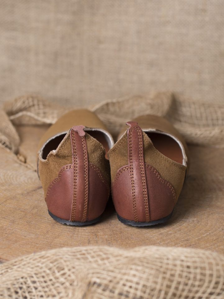 Medieval shoes Johanna brown 3