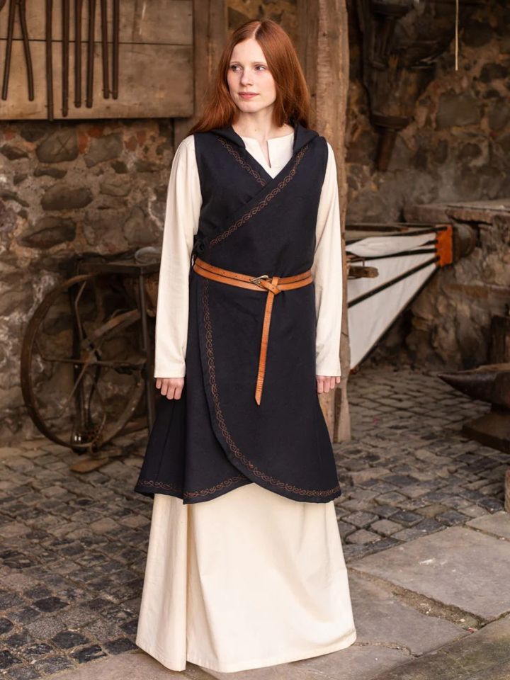 Dala cotton wrap dress black XXL/XXXL 3