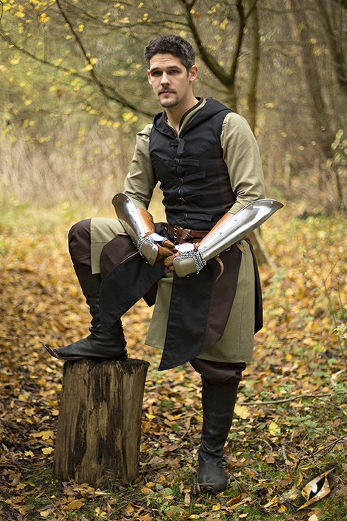 Altair vest brown-black 3