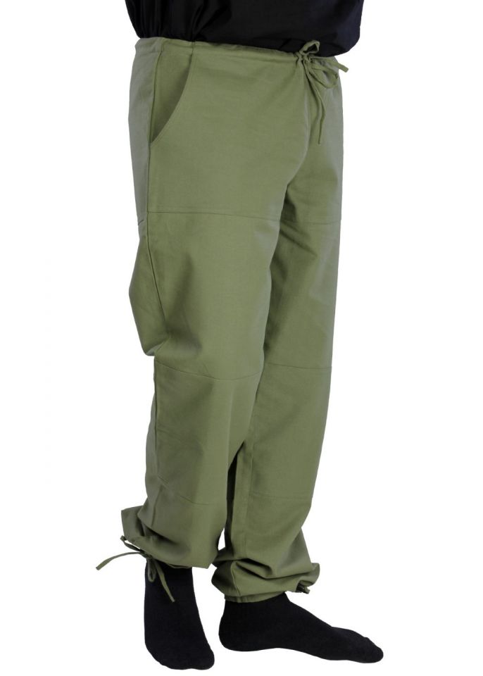 Peasant pants olive green L 3
