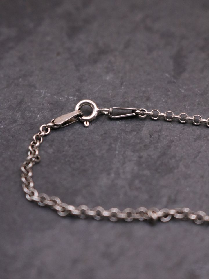 Delicate necklace silver 3