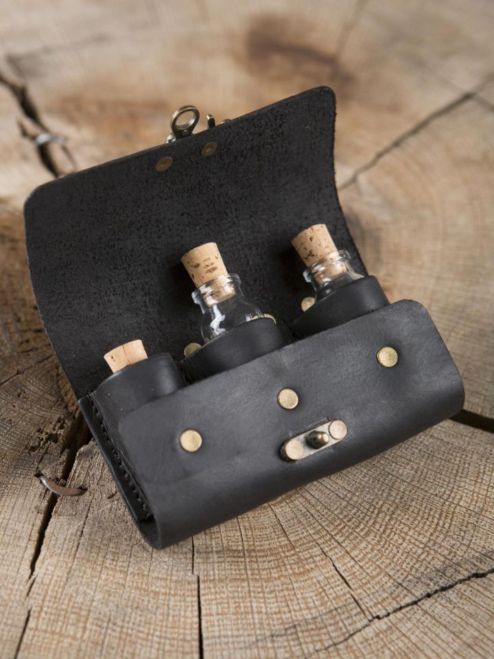 3-piece drink bag with bar hook black 3