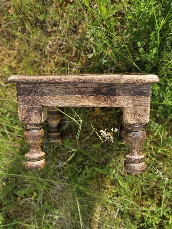 Altar table Triple Moon mango wood 3