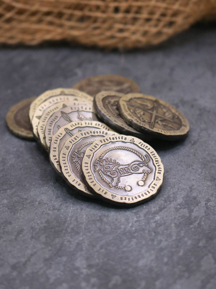 LARP coin "Celt" gold 3