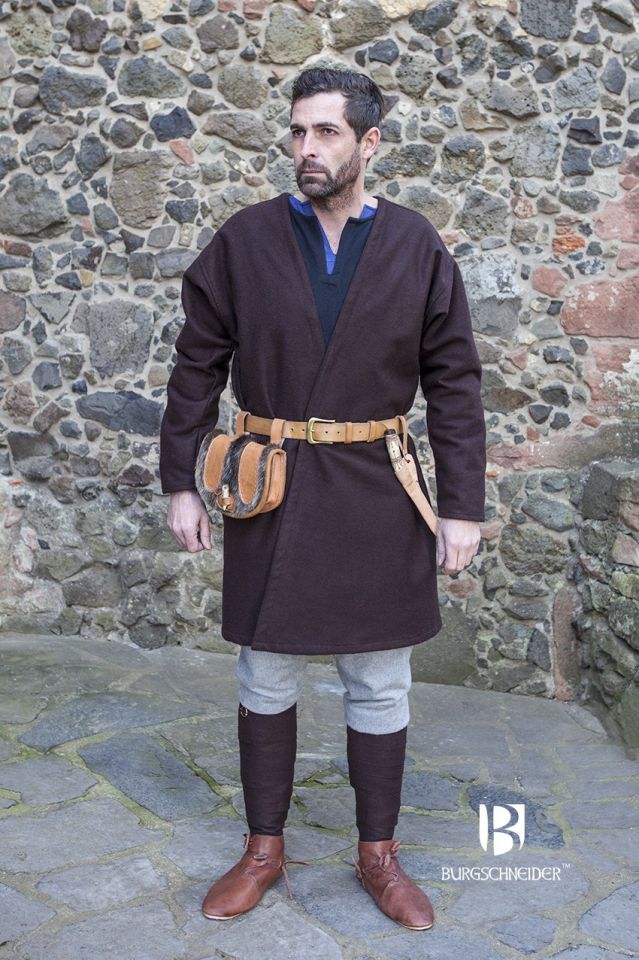 Flap skirt Loki wool brown 3