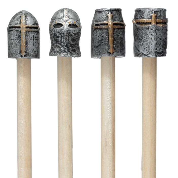 Pencil knight's helmet 3