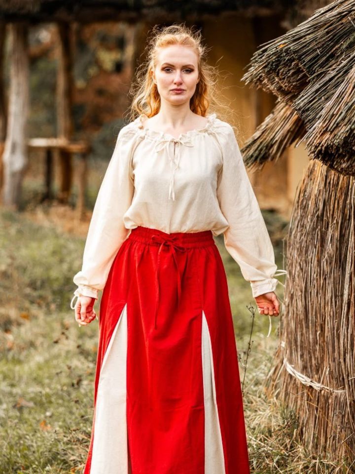 Blouse with lacing nature M 3
