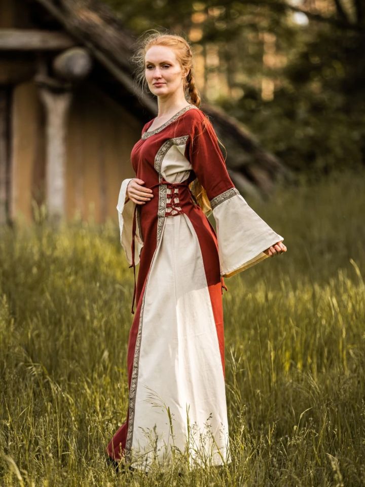 Klarissa dress red-nature M 3