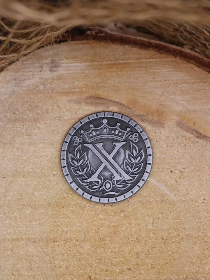 Larp coin "Middle Ages" silver 3