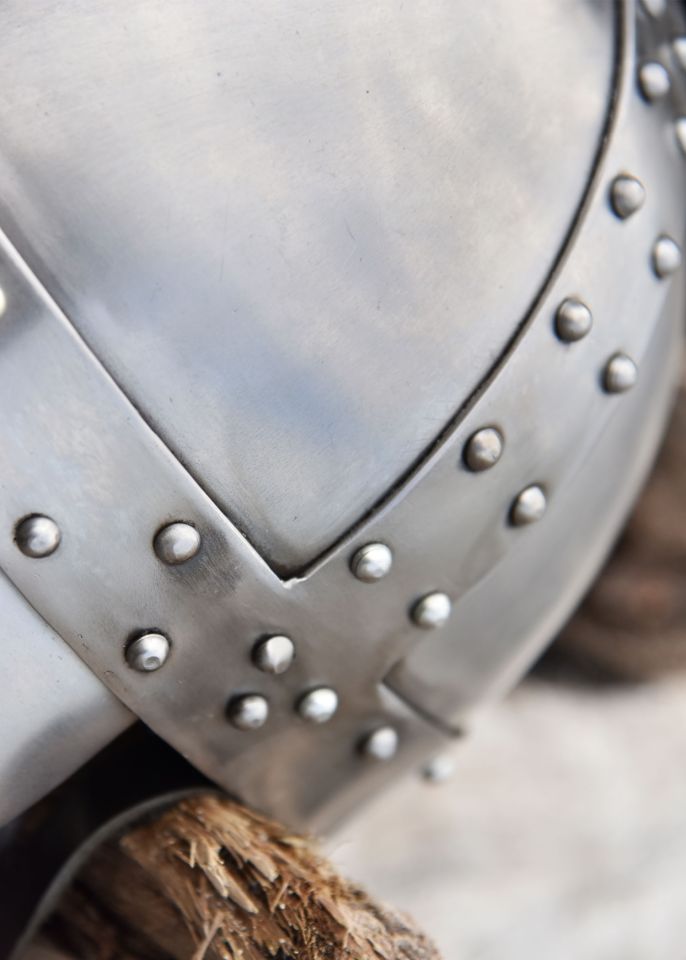 Norman rivited plate helmet 3