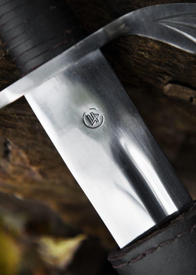 Falchion with leather sheath SK-B 3