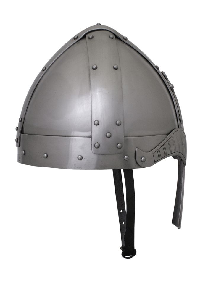 Viking rivited plate helmet, 2 mm steel 3