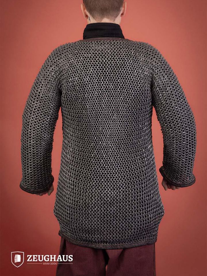 Chain mail hauberk made of aluminum 10mm 3