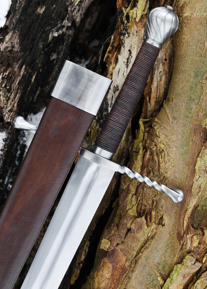 Bastard sword with scabbard SK-B 4