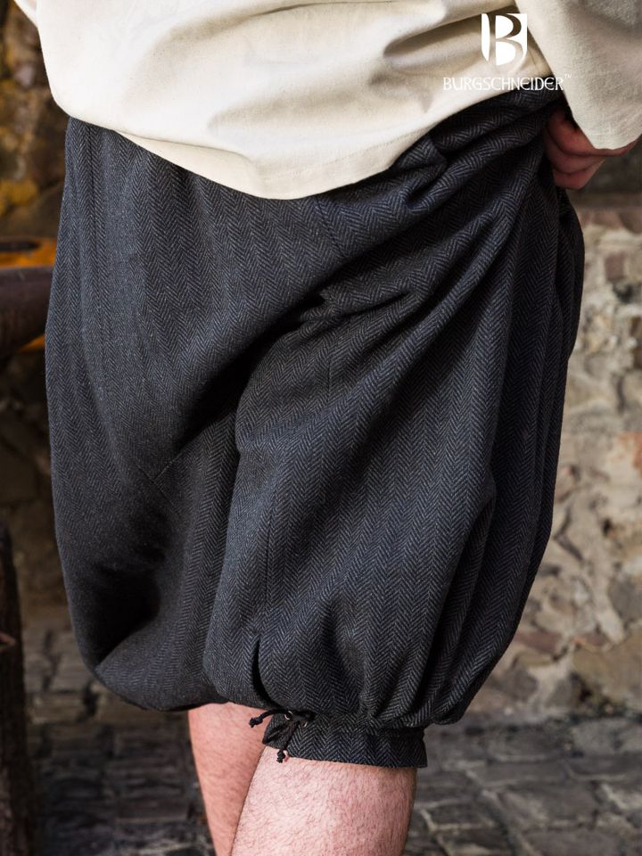 Rush trousers Borys Herringbone black/grey 4