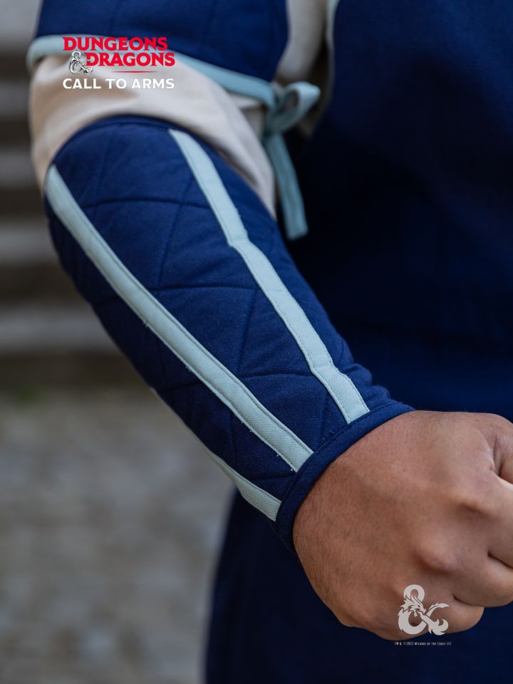 D&D Cleric bracers dark blue-ice blue 4