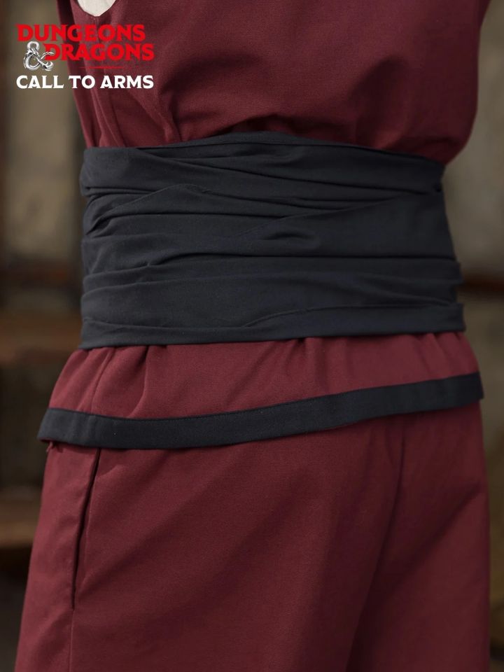 D&D Monk belt black 4