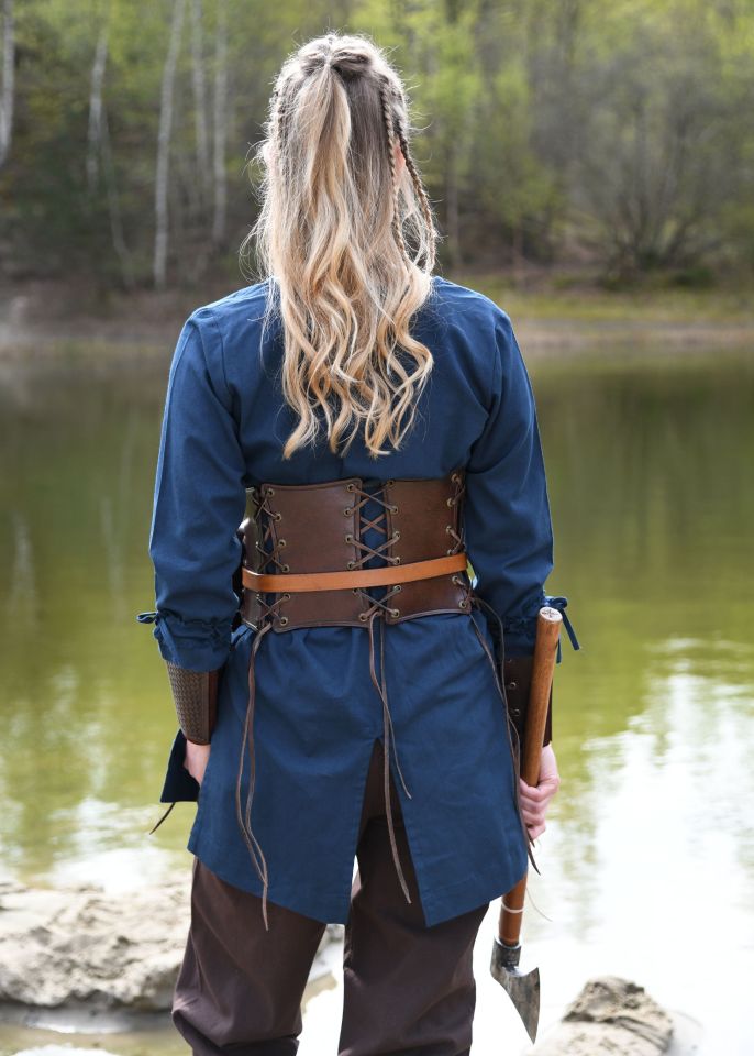 Ylva women's tunic in blue 4