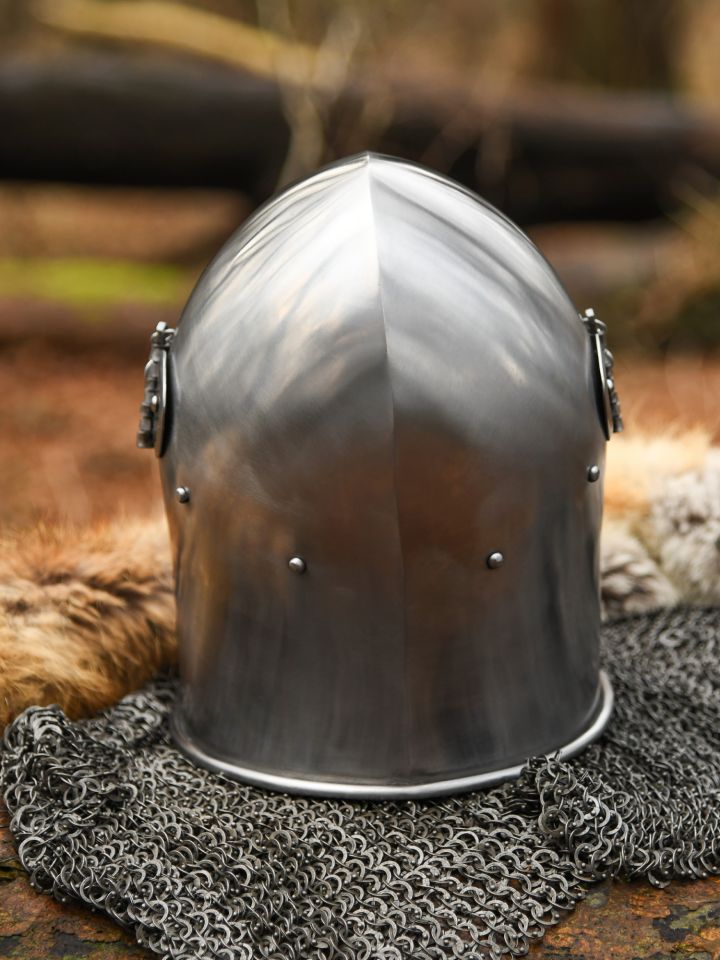 Pelvic hood with visor 4