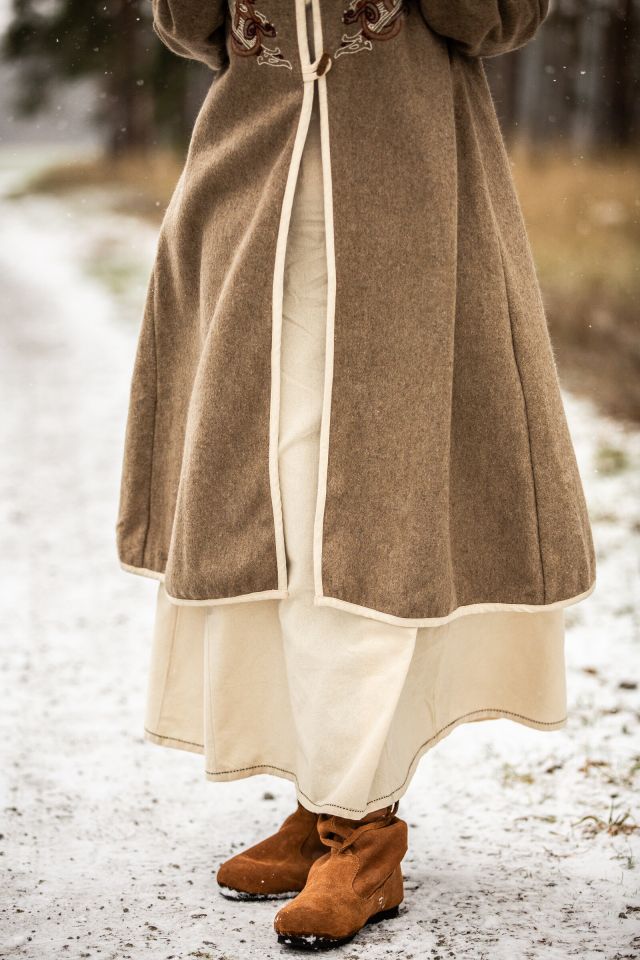 Viking Birka coat Skadi Sand 4