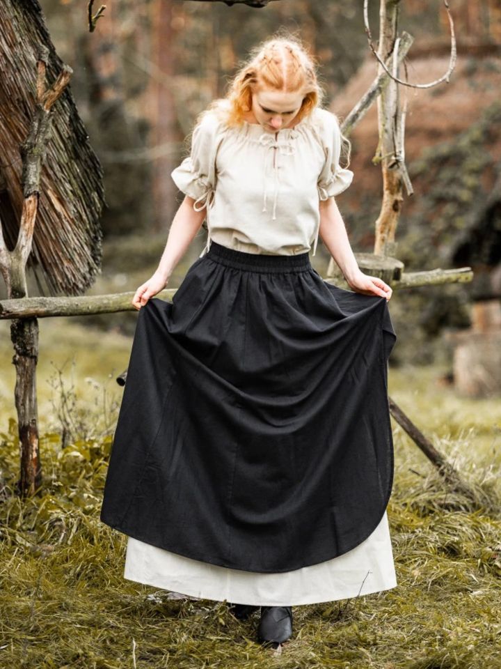 Medieval skirt Elise black-nature XXL/XXXL 4