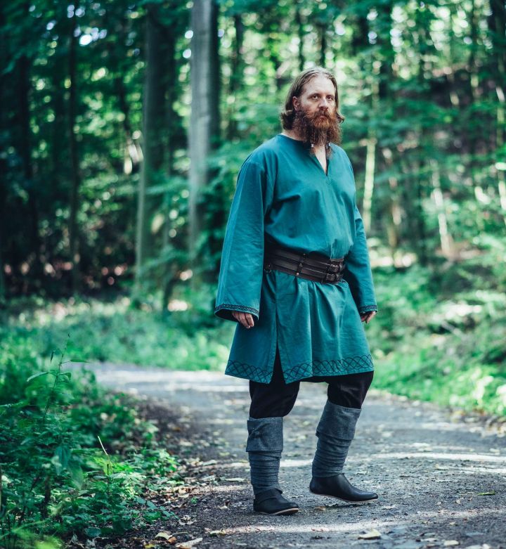 Viking tunic Horik green 4