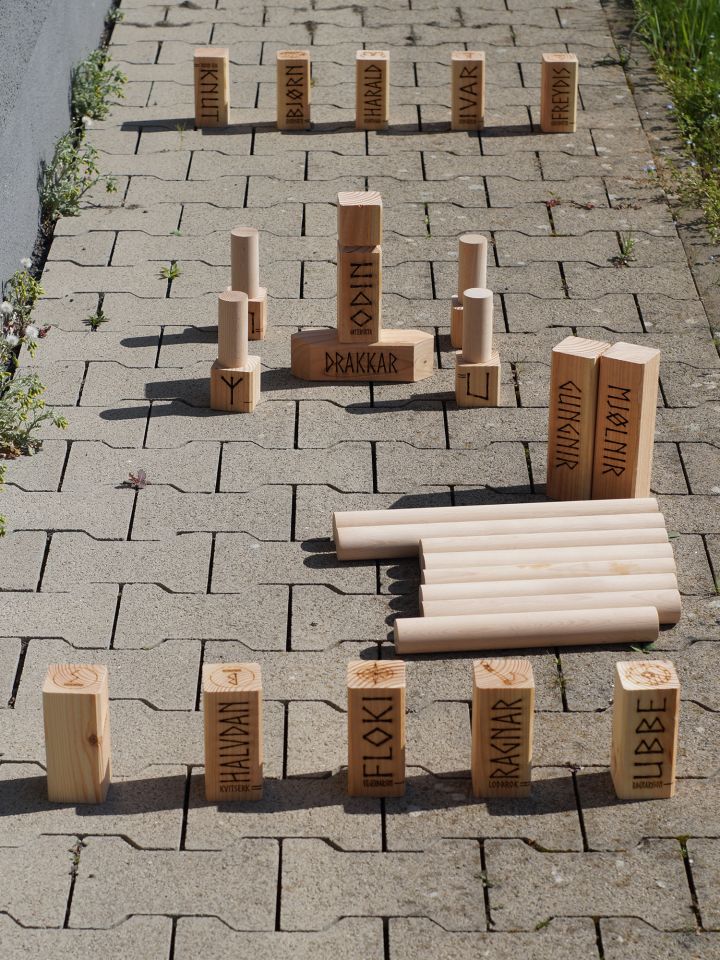 Valhalla-Kubb including 3 expansions 4