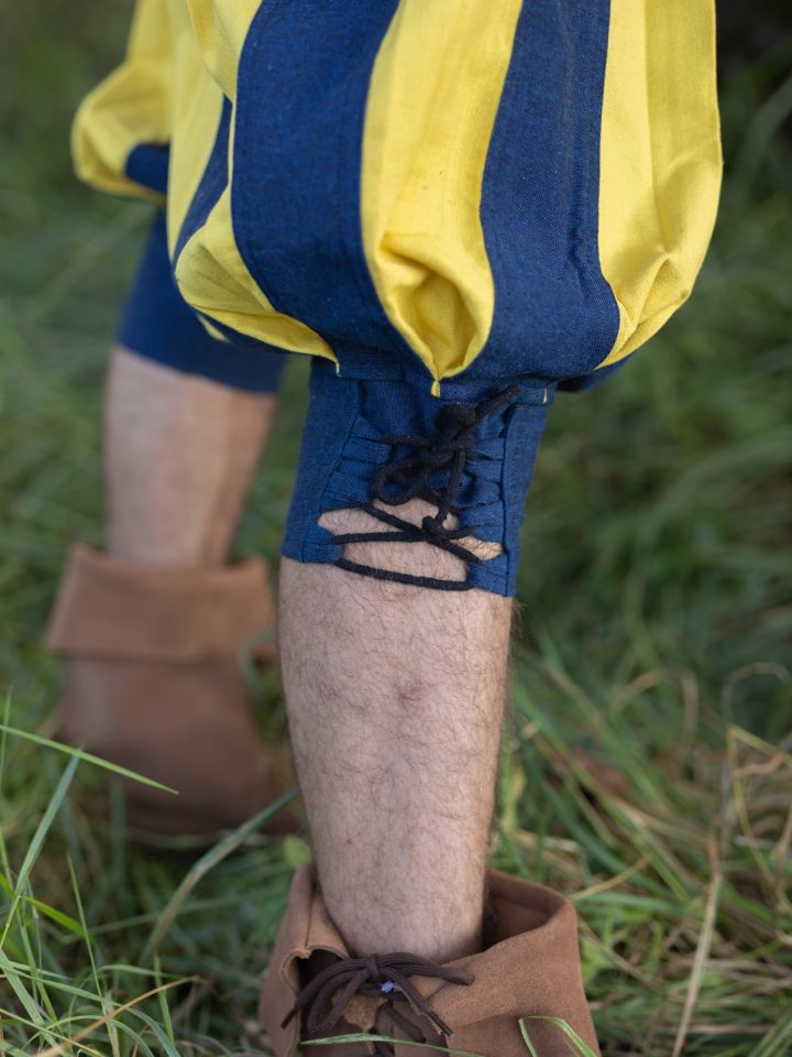 Landsknecht trousers Morold blue-yellow S/M 4