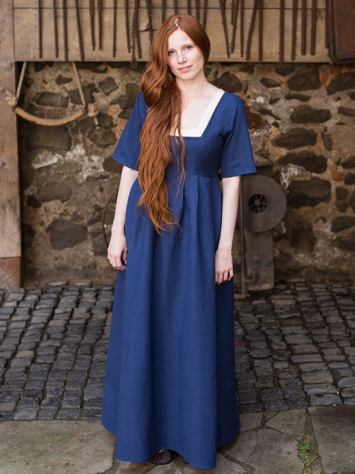 Dress Frideswinde blue XXXL 4