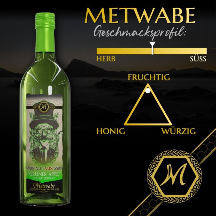 Mead mix "Green apple" Single bottle 4
